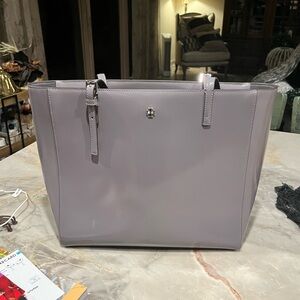 Tory Burch Emerson Tote Gray NWT